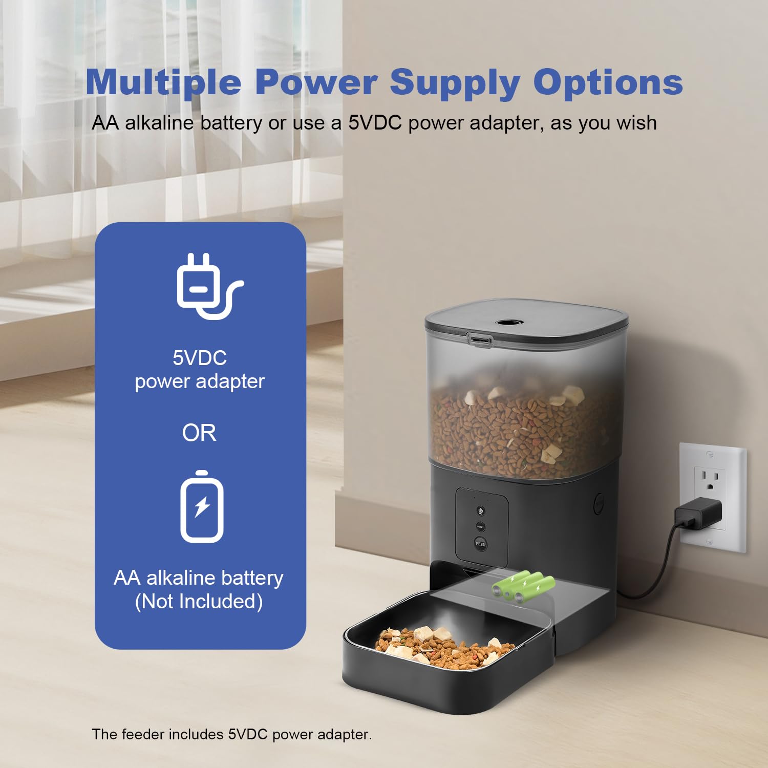 ANDOLL HOME Wi-Fi control app enables remote feeding management
