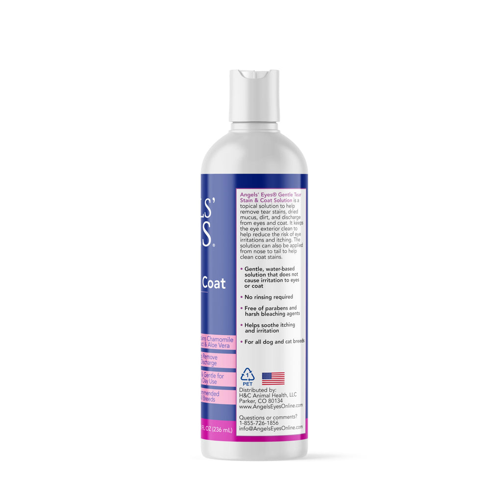8 oz bottle provides convenient, mess-free eye and facial care.