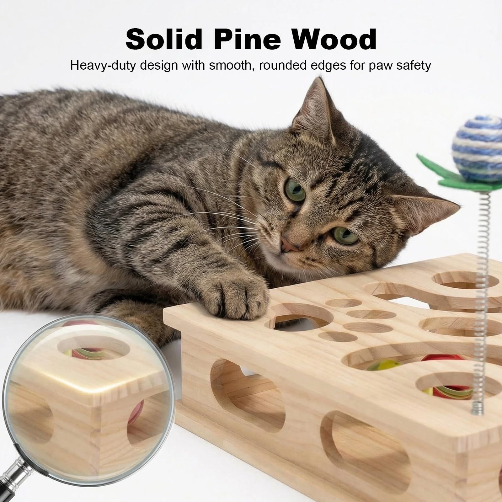 Angetra Bell balls with pine box offering daytime hunting excitement