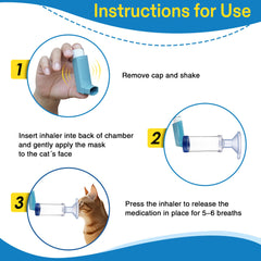 Anglechic inhaler spacer assembled shows clean, reusable design.