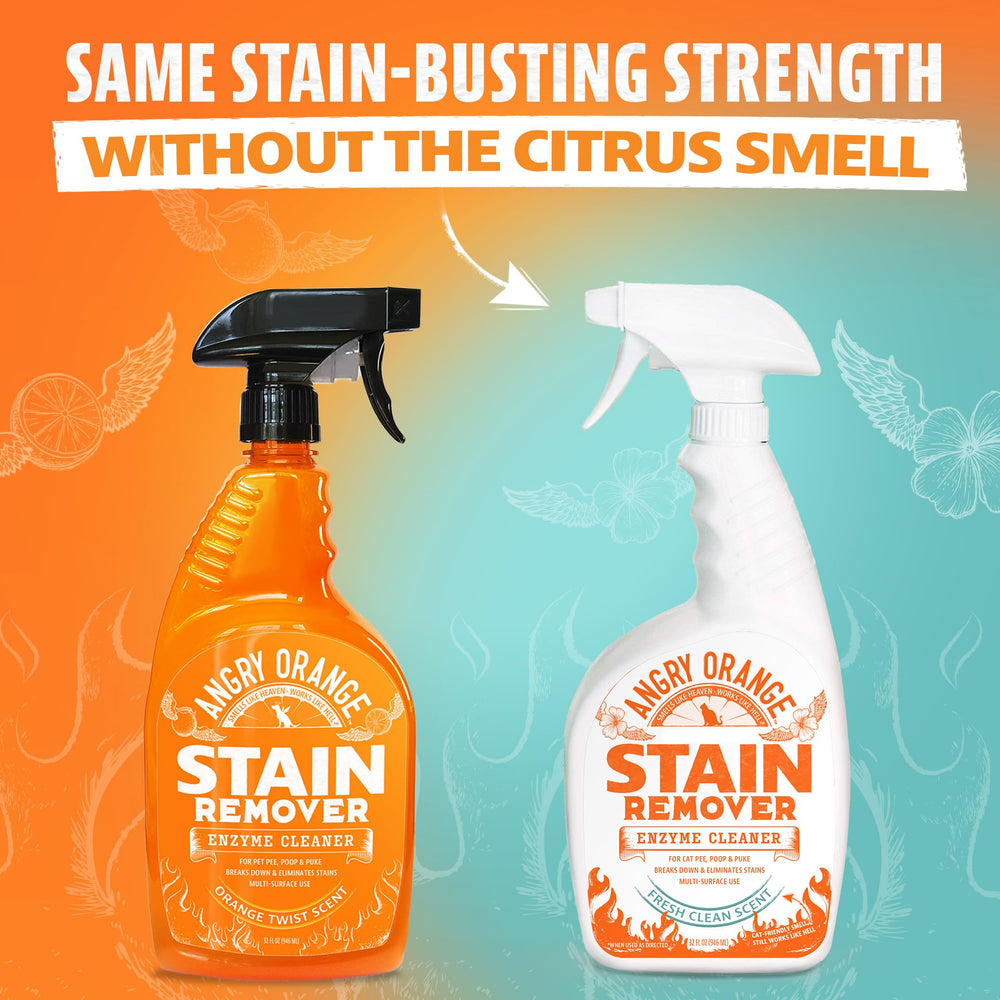 ANGRY ORANGE pet safe fragrance ideal for homes with pets.