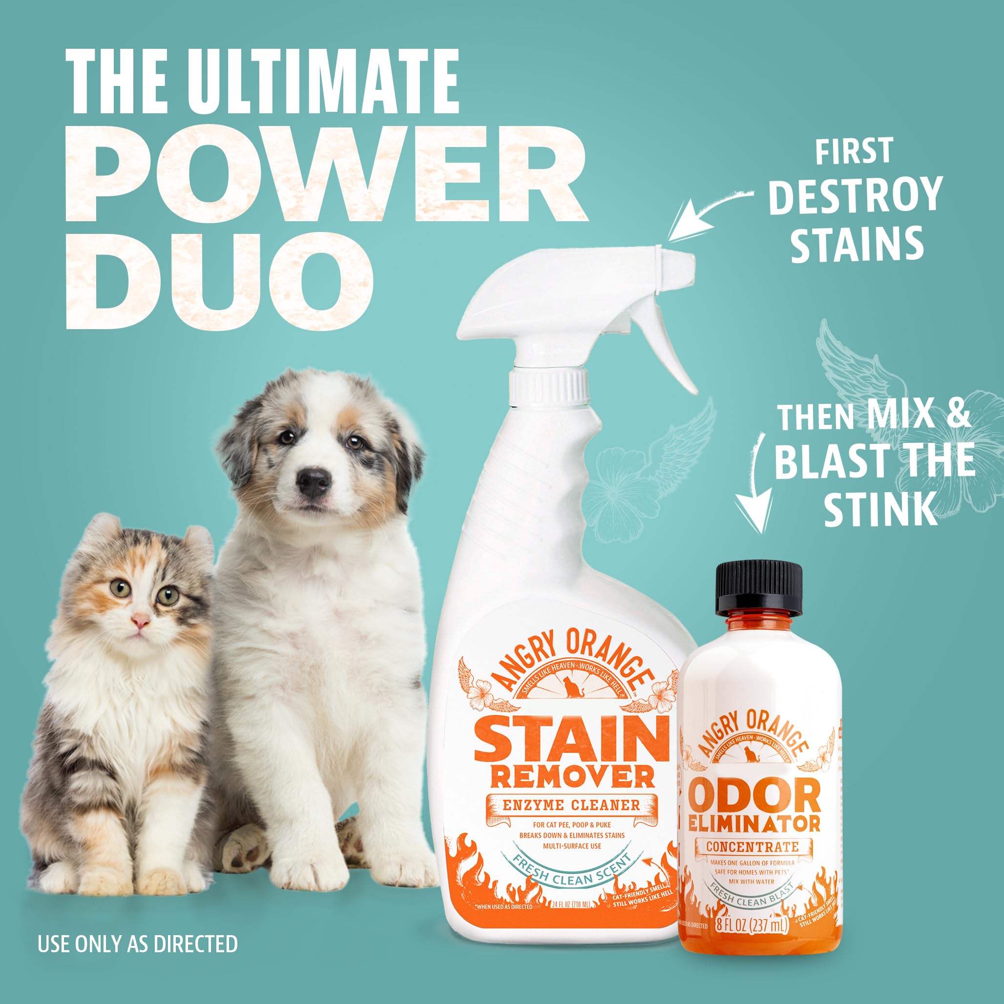 Angry Orange trash can odor elimination for fresher kitchens