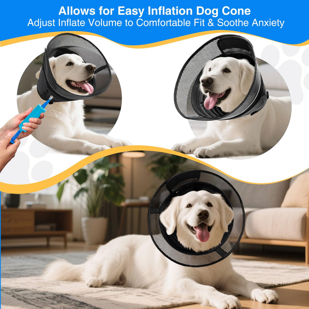 AnimaCure adjustable neck wrap delivers a secure, comfortable fit for your dog.