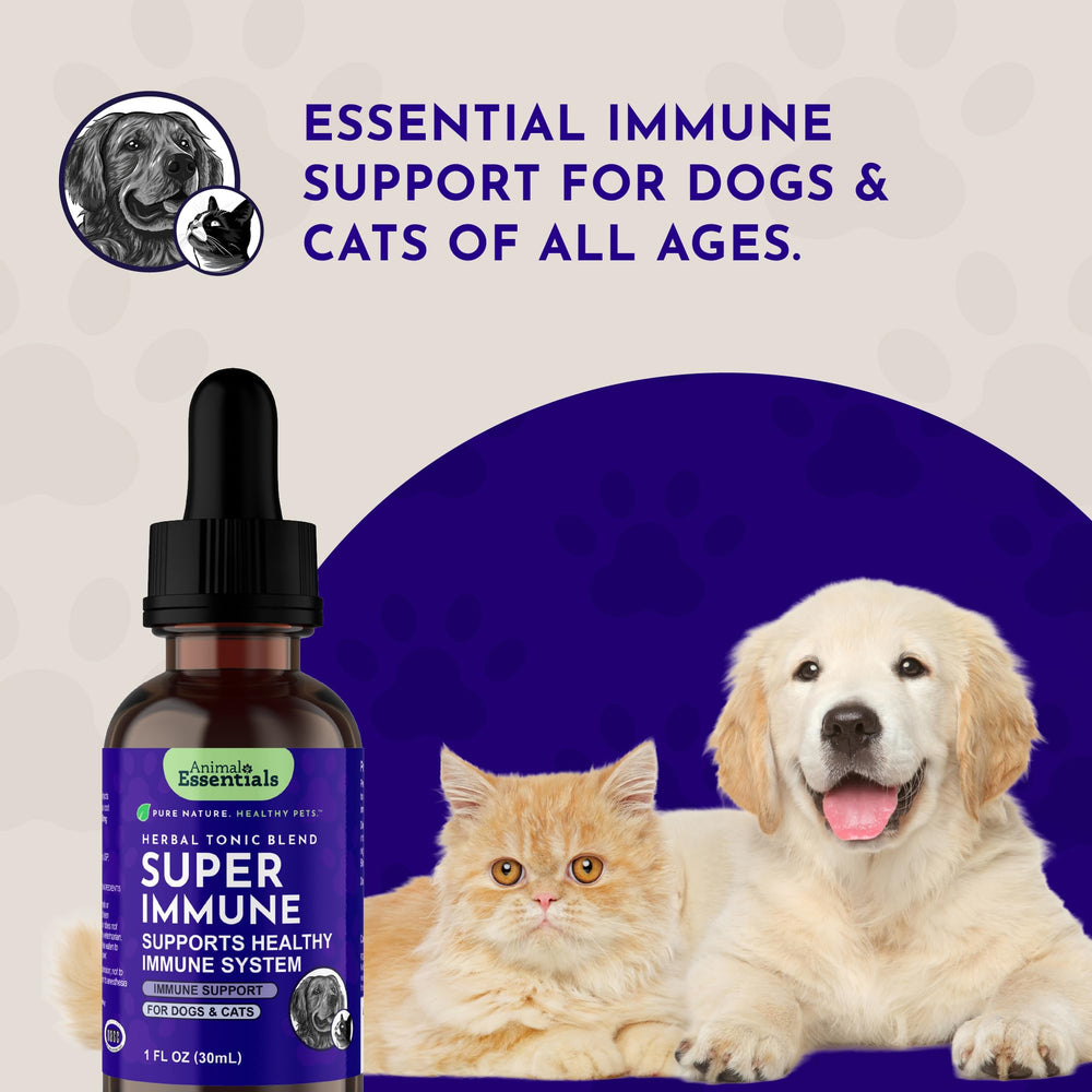 Animal Essentials Super Immune for dogs and cats, ready for dosing