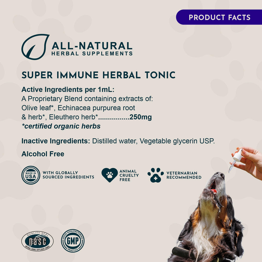 Animal Essentials Super Immune drops added to pet food demonstration