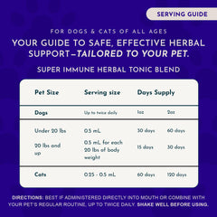 Animal Essentials Super Immune echinacea ingredient closeup for pets