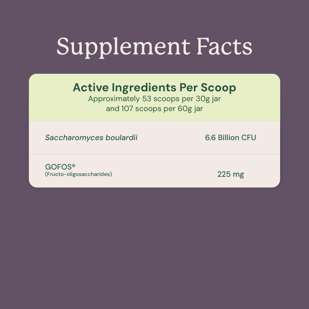 AnimalBiome flavorless probiotic powder blends easily with meals for consistent digestion.