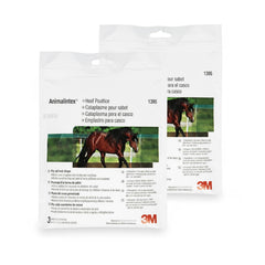 Animalintex hoof poultice pads for horses aiding abscess care and healing.