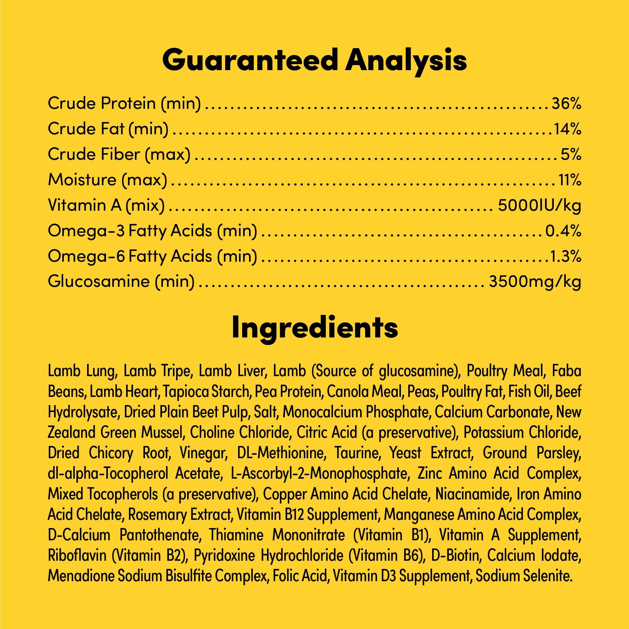 Animals Like Us RawMix50 lamb-liver cubes offer high-quality protein and natural palatability.