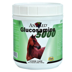 ANIMED Glucosamine 5000 Powder 2.5# container for easy mixing into feed