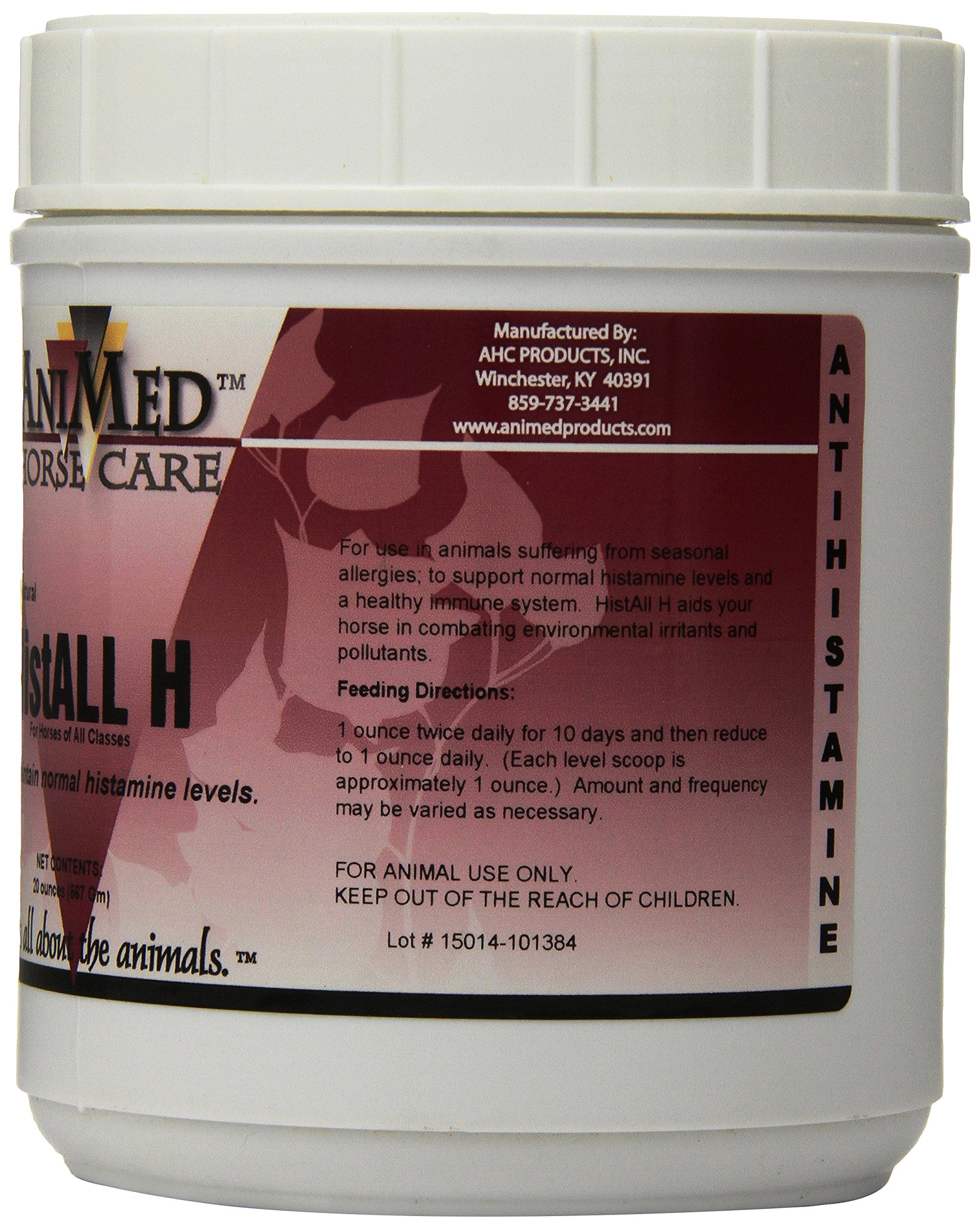ANIMED HistAll H scoop shows a measured dose for easy administration.