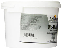ANIMED ULC-R-Aid 4-lb label close-up, easy packaging for horses.