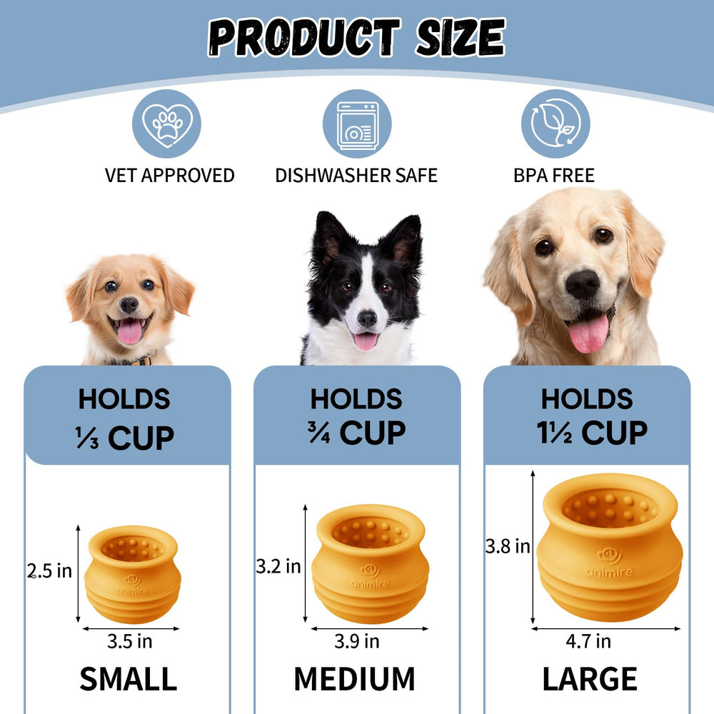 Animire BPA-free silicone ensures safe chewing and peace of mind.