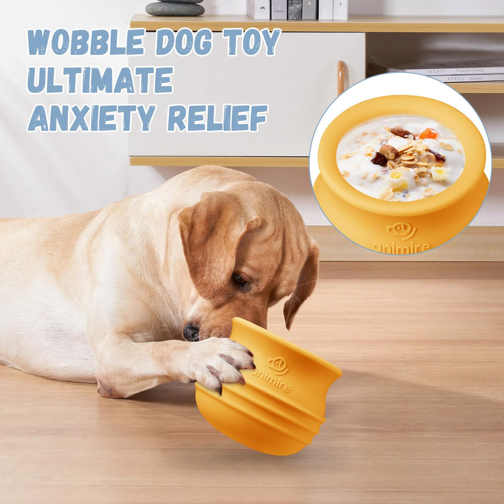 Animire durable silicone construction for safe, long-lasting dog play.
