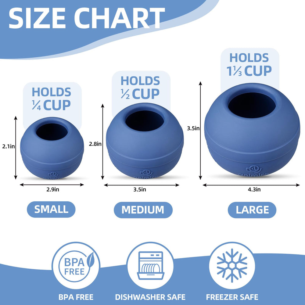 Animire food-grade silicone and dishwasher-safe construction for easy cleaning