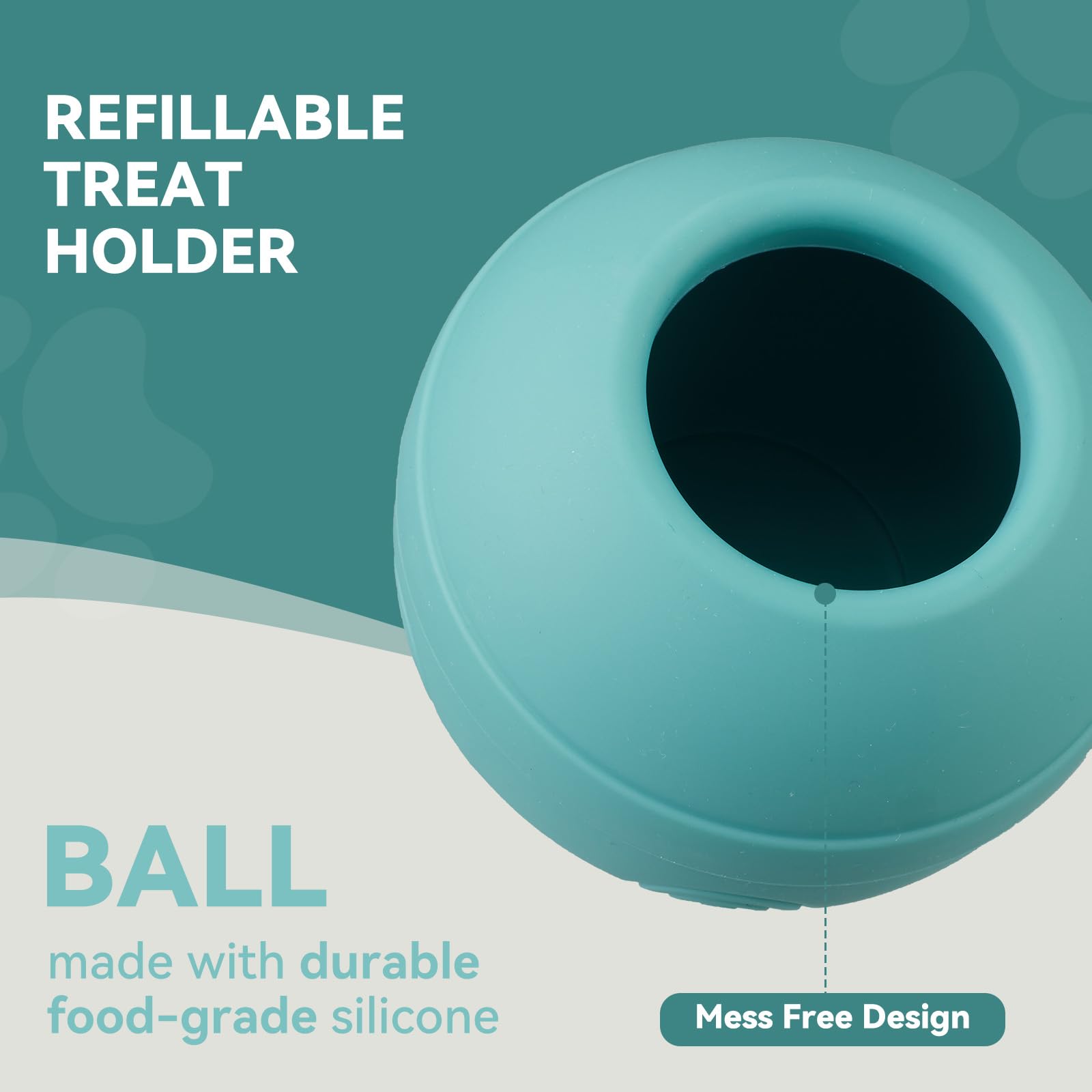 Animire food-grade silicone toy, BPA-free and safe for chew play.