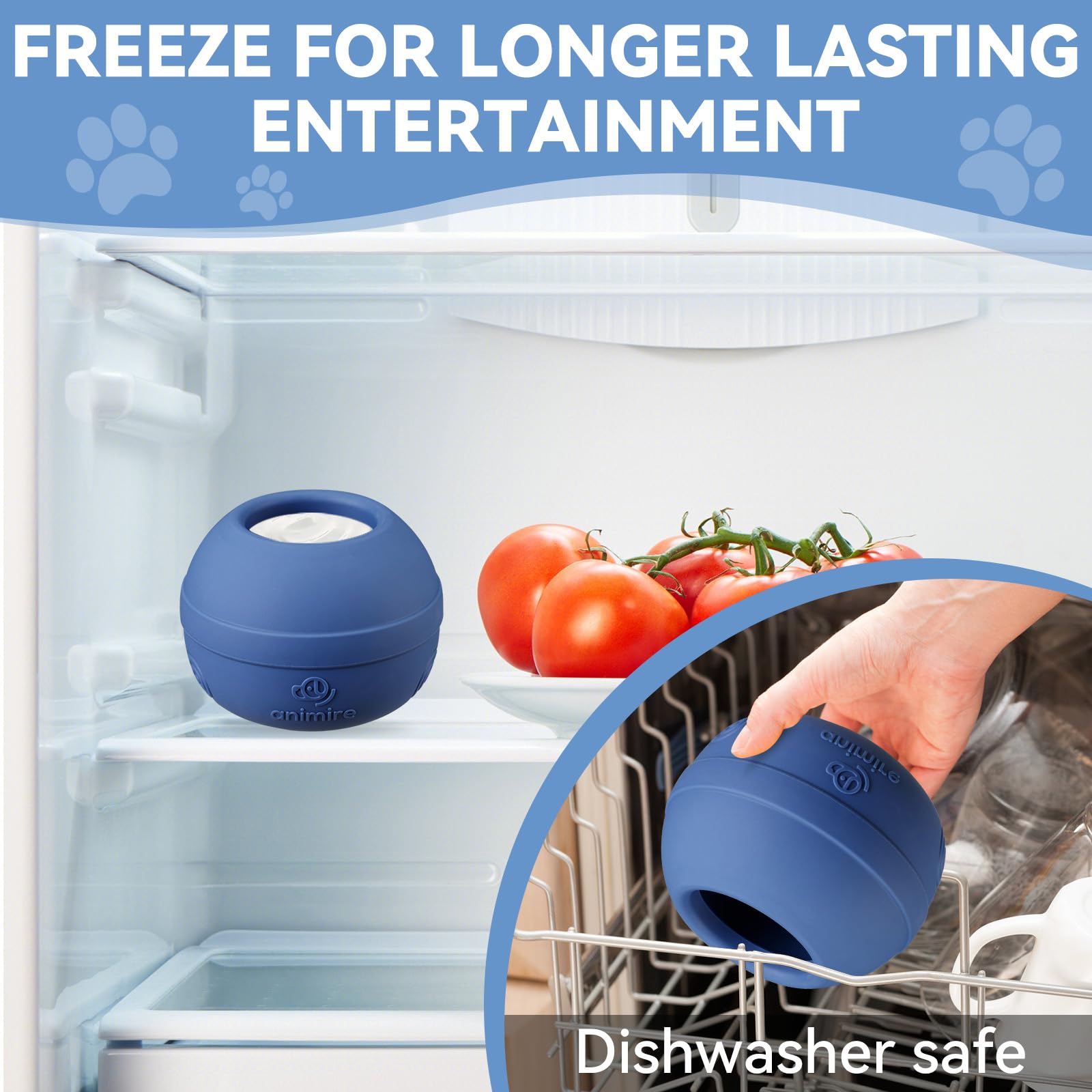 Animire no-mess unmold design simplifies filling and cleaning after use.