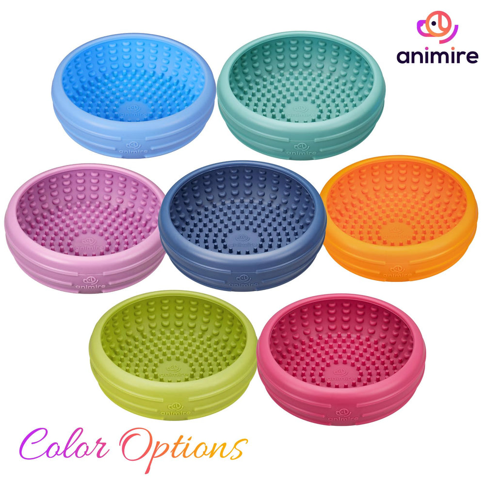 Animire textured surface supports saliva flow for oral care