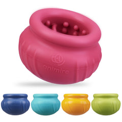 Animire Wobbly Dog Enrichment Lick Toy with Freeze Ball cools dogs during play