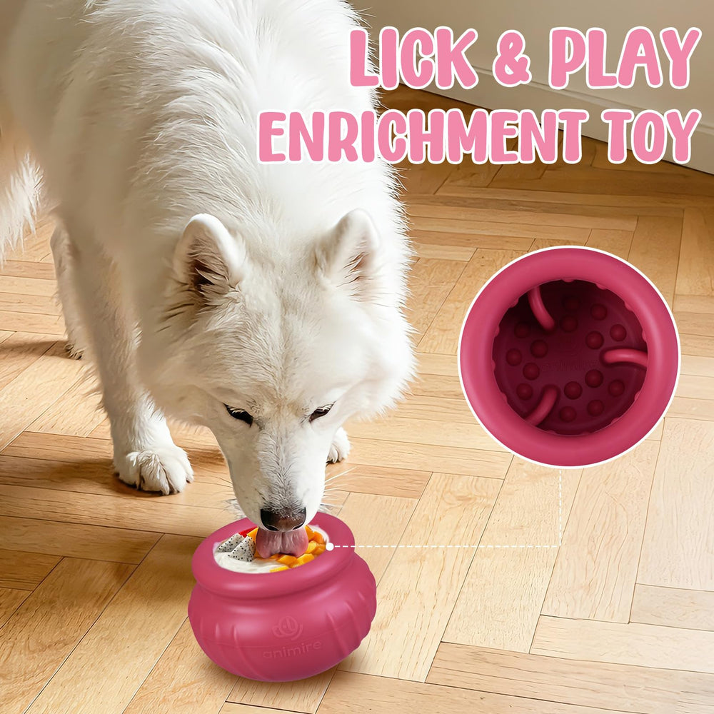 Animire Wobbly Toy encourages slow eating and mental stimulation