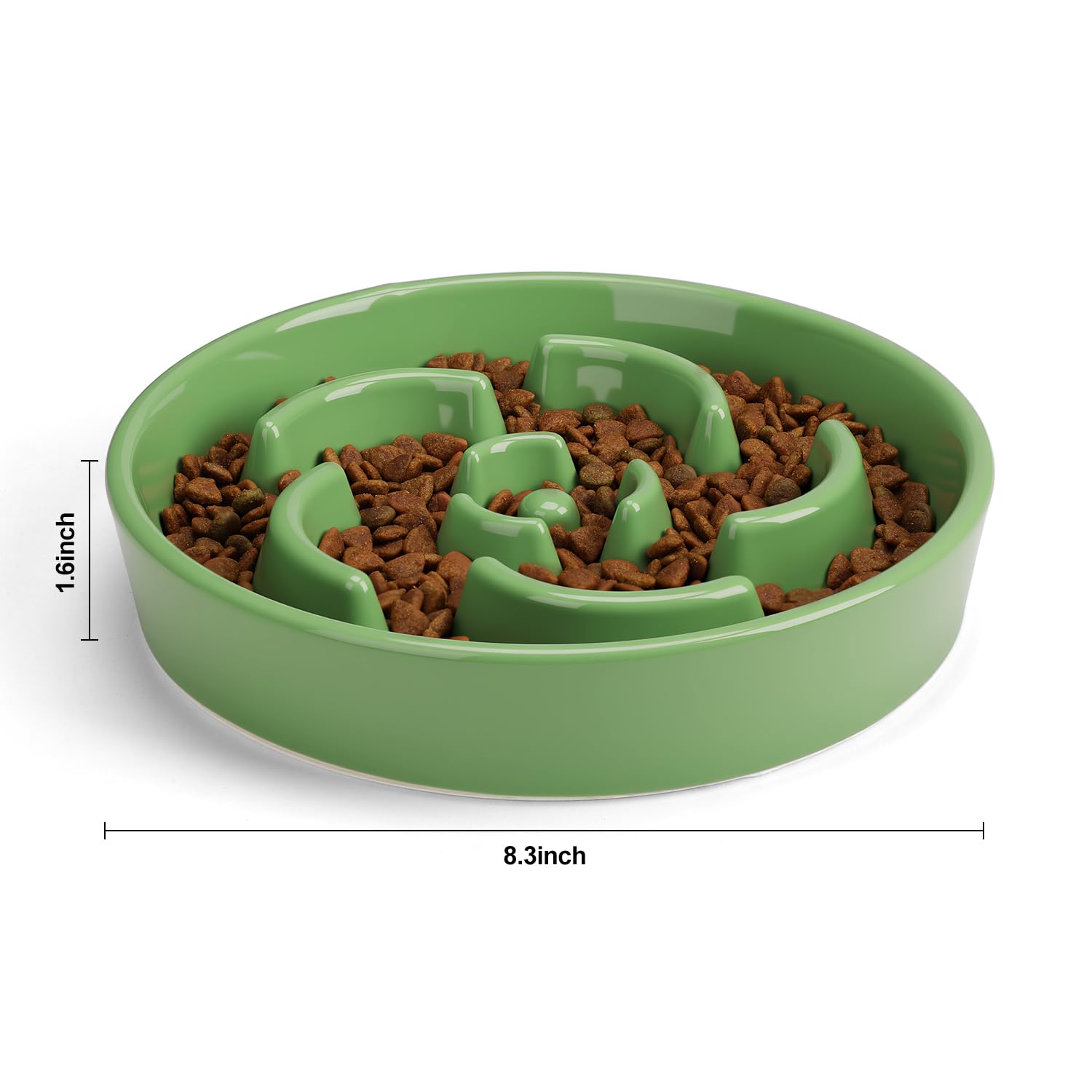 Anipaw ceramic dog bowl is dishwasher-safe for easy cleaning