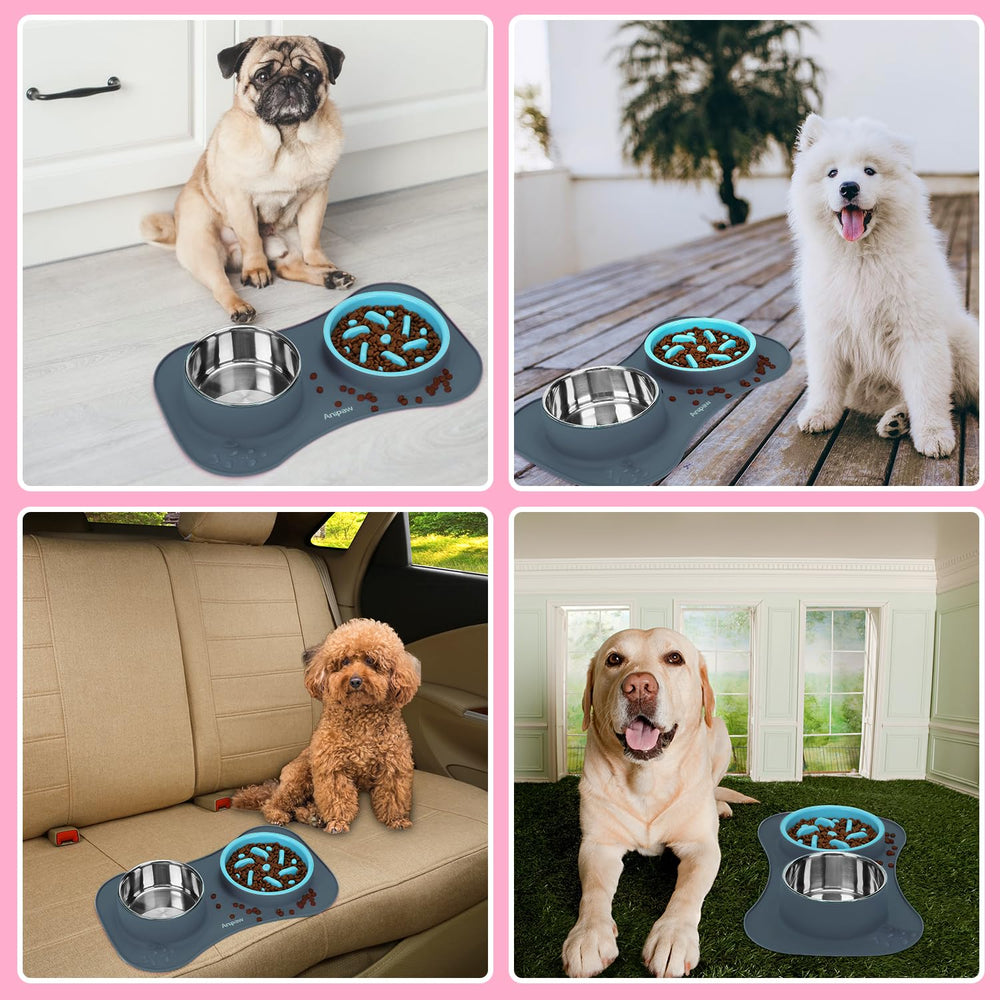 Anipaw dishwasher-safe bowls for quick cleanup
