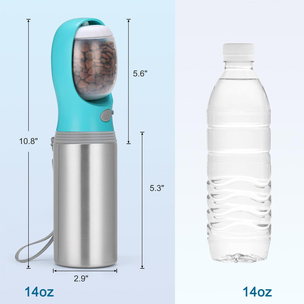 Anipaw one hand operation simplifies quick hydration mid walk.