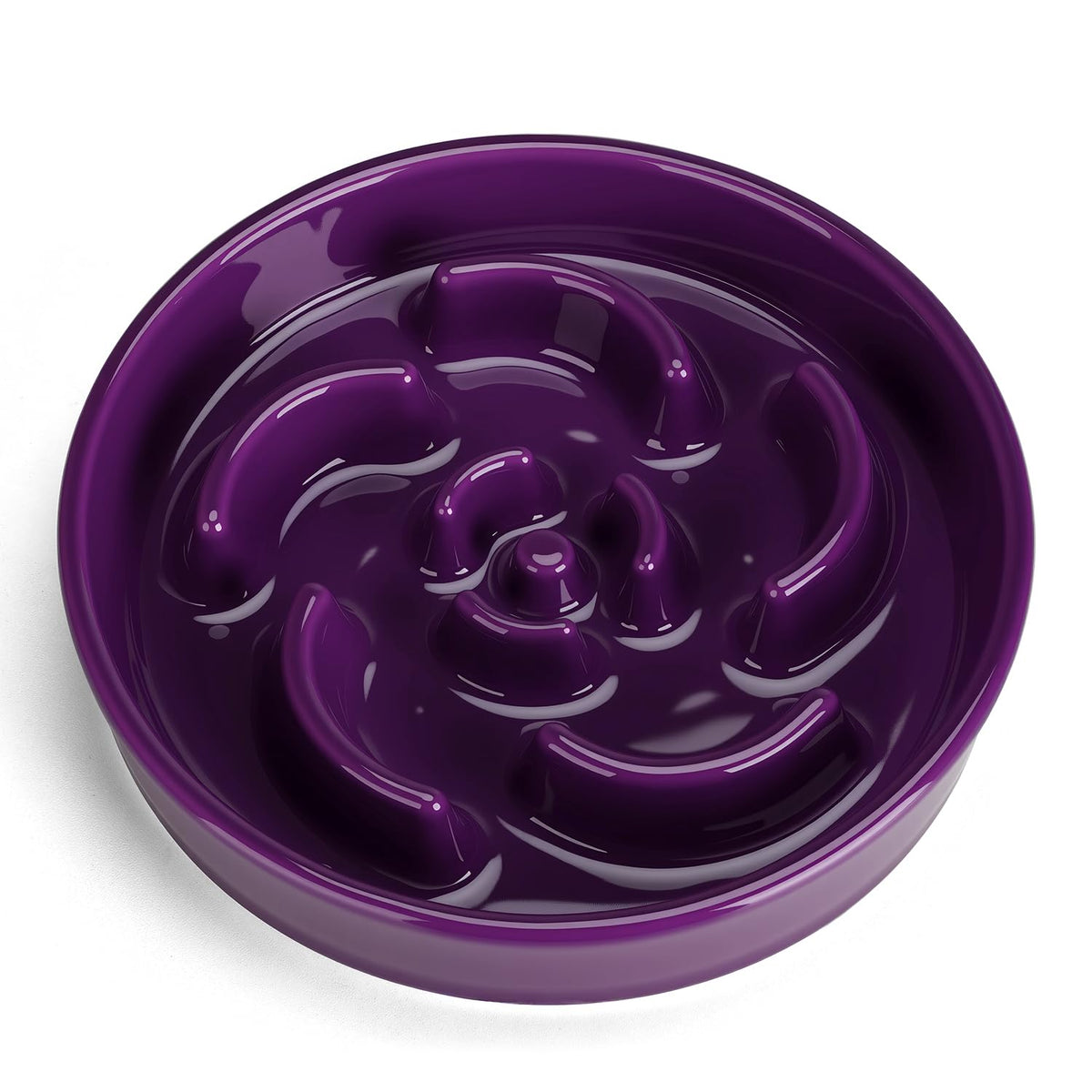 Anipaw Slow Feeder Bowl ceramic 1.5 cups with stable base to prevent spills