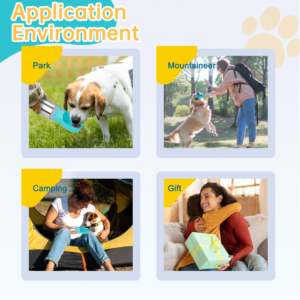Anipaw stainless steel body offers durability and cool touch