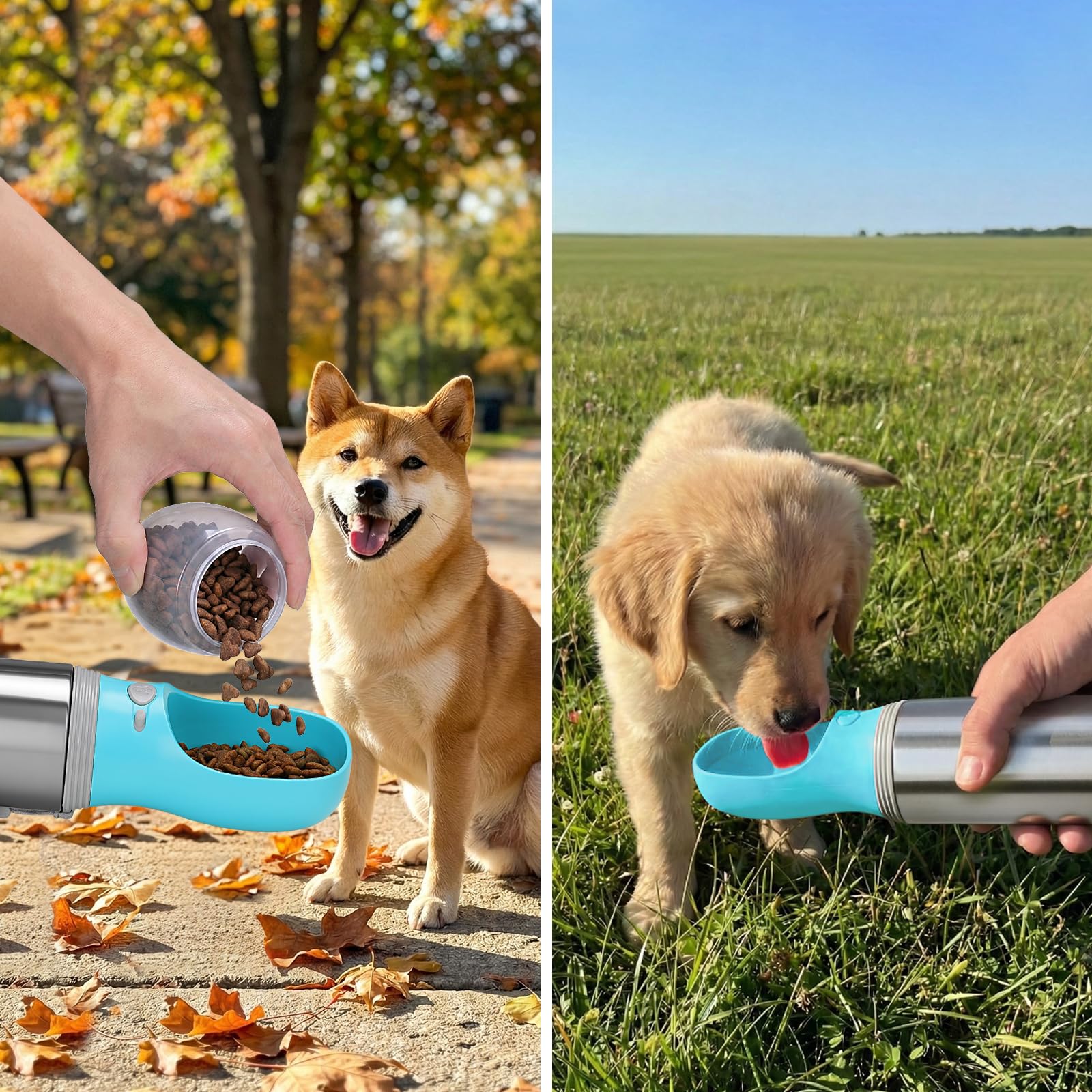 Anipaw compact design fits backpacks for travel.