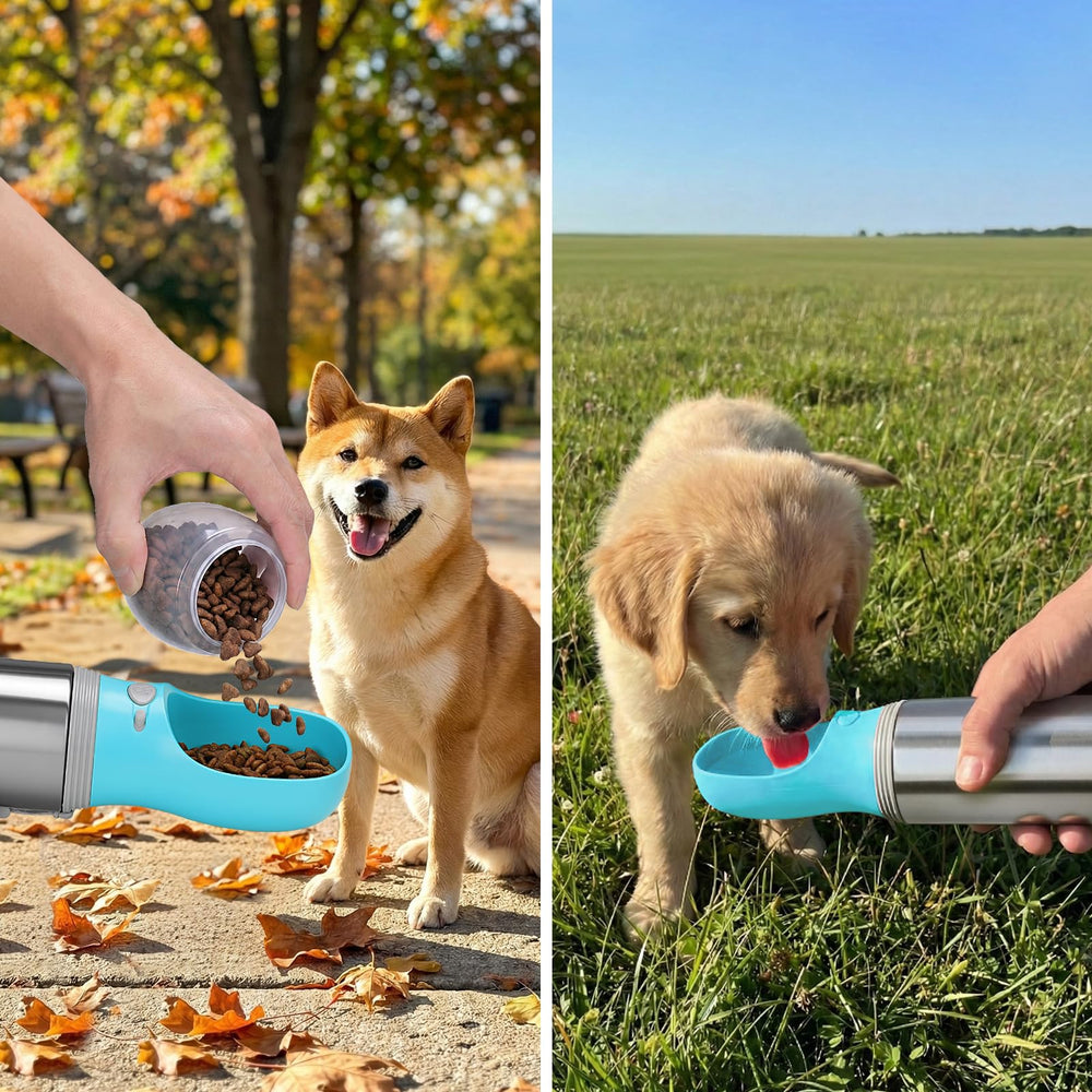 Anipaw compact design fits backpacks for travel.