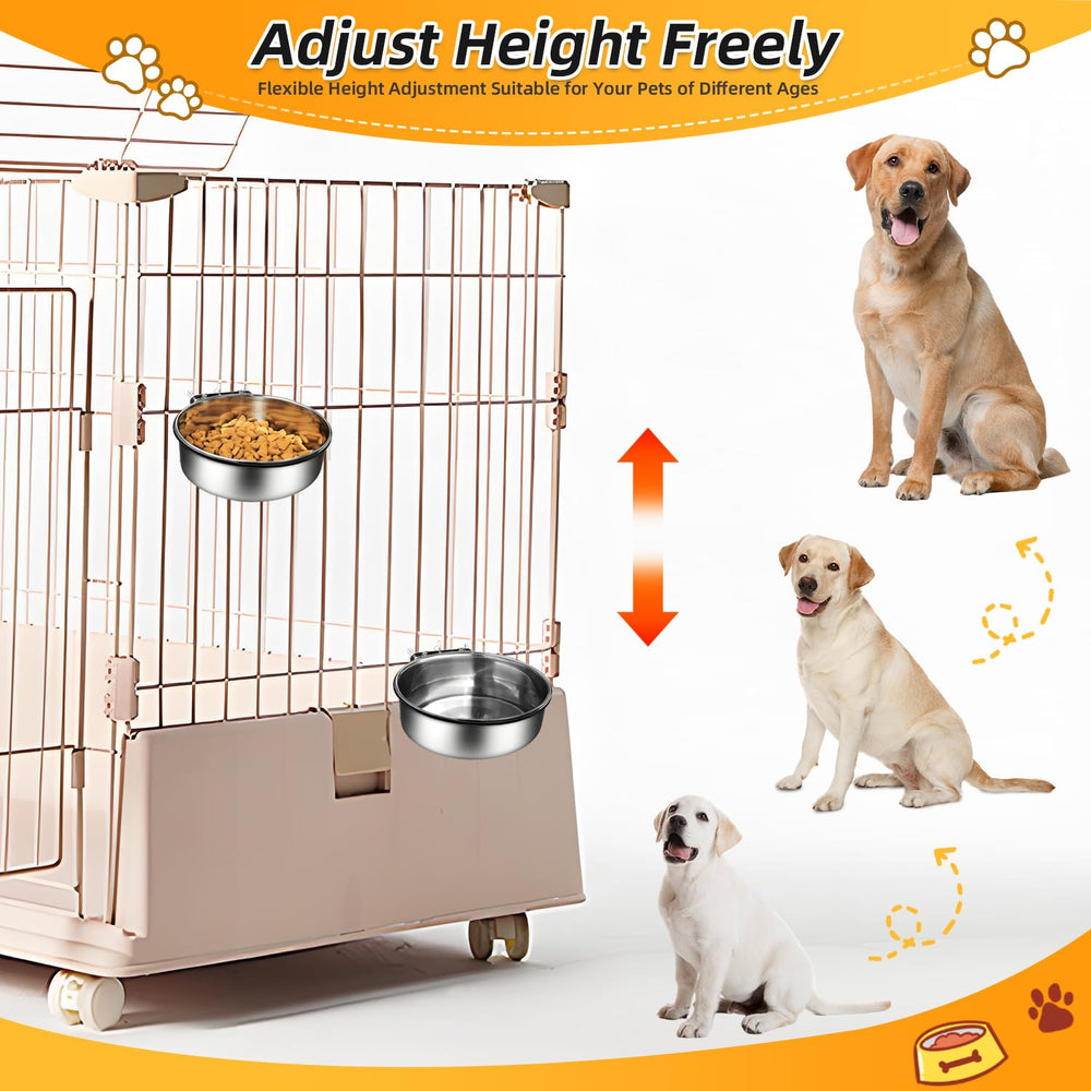 Ankeizzy pet bowl suits dogs, cats, rabbits for watering