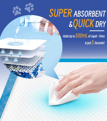 ANKEXIN diamond-quilt surface provides comfortable paw contact and rapid absorption.