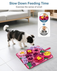 Ankilo snuffle mat shows non-slip bottom stability during play