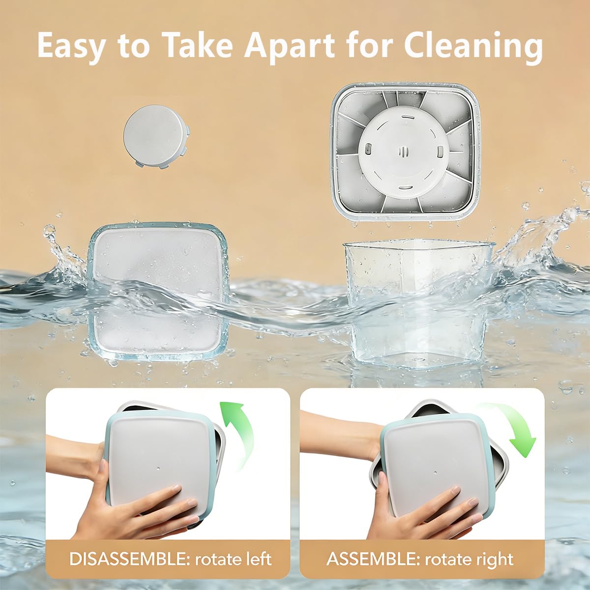 Ankou BPA-free shatter-resistant plastic for busy homes.