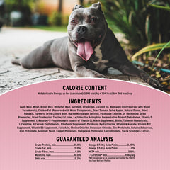 Annamaet Original all life stages dog ready to eat a meal.