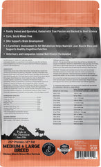 Annamaet Original Encore kibble in bowl showing balanced nutrition for energy and coat health