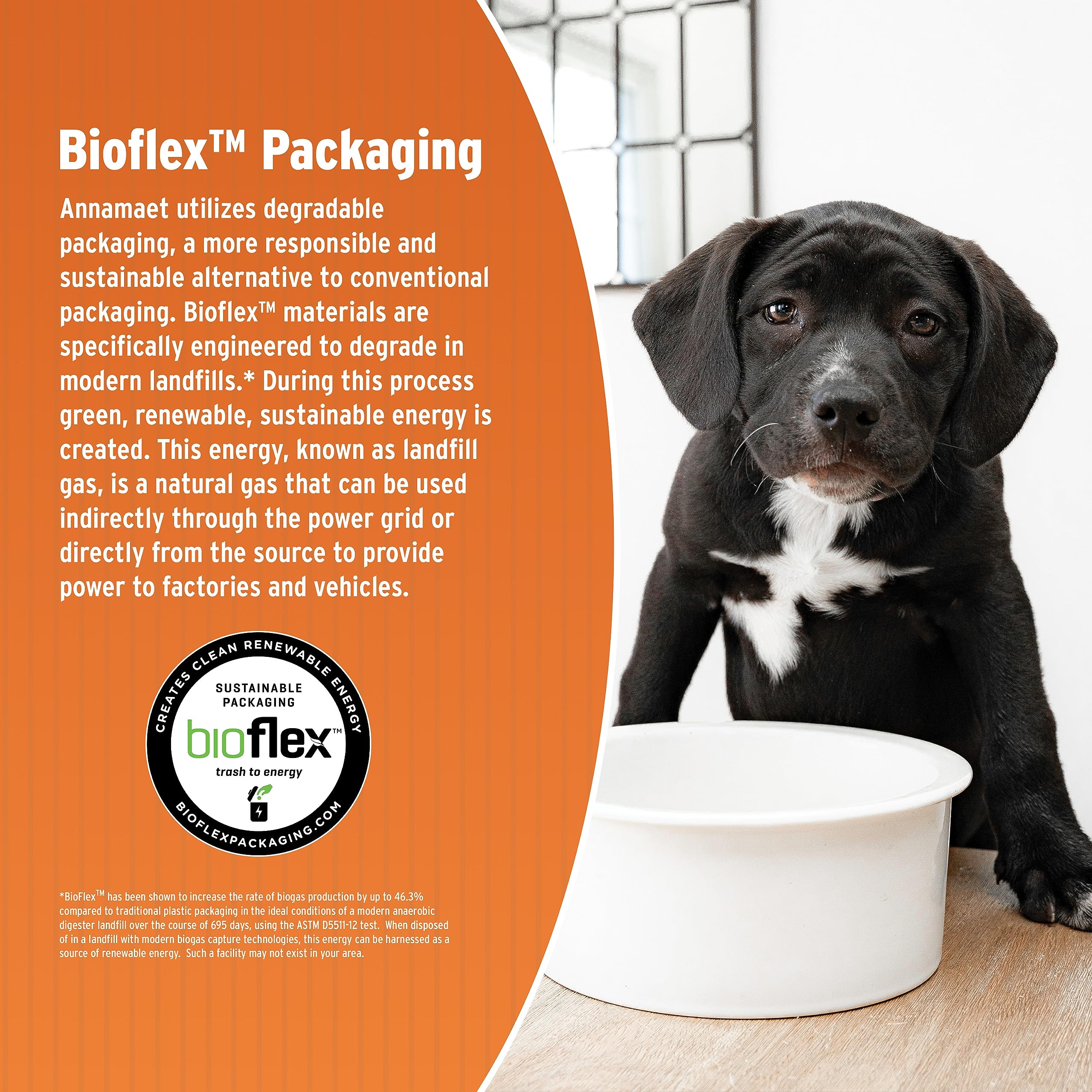 Annamaet Original Puppy giant-breed growth image showing balanced nutrition