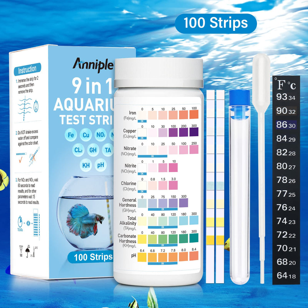 Anniple thermometer and accessories included with the kit.
