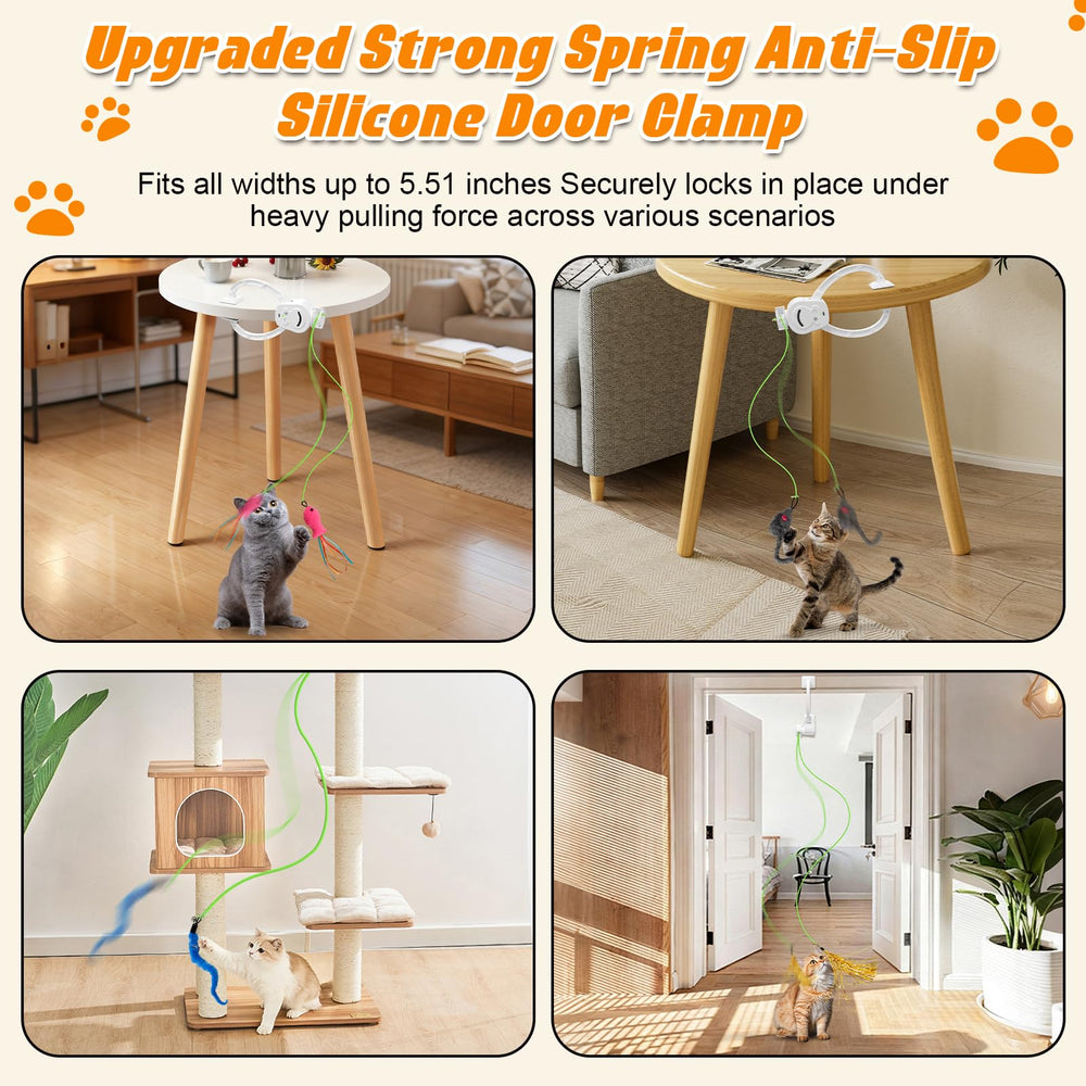 ANNSKIN universal door-fit clip for secure indoor mounting