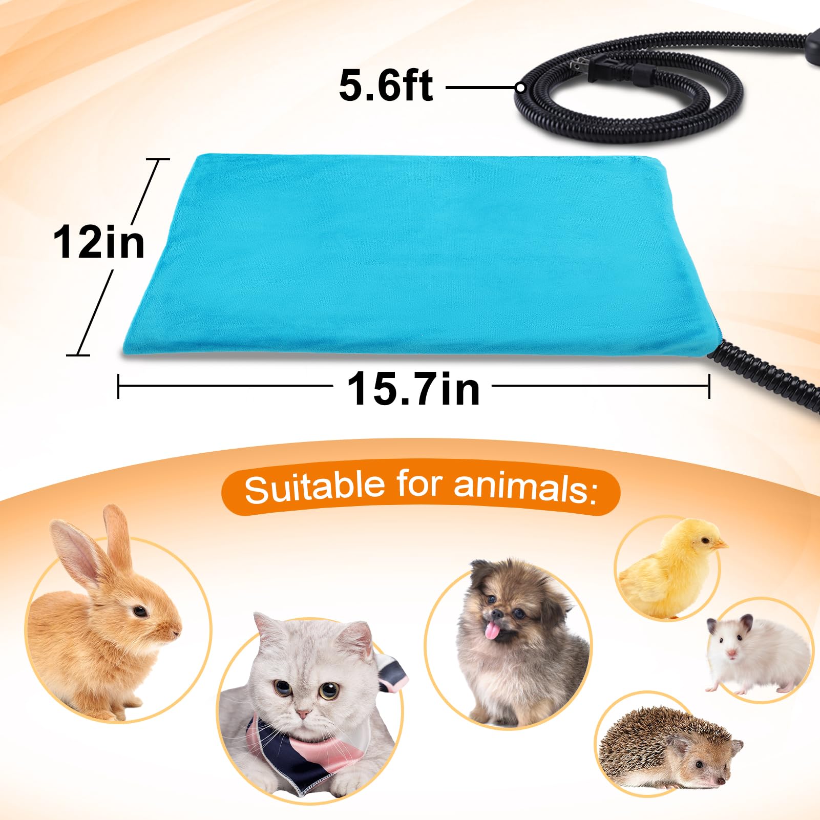ANPHSIN pad for indoor and outdoor use keeps pets comfortable anywhere.