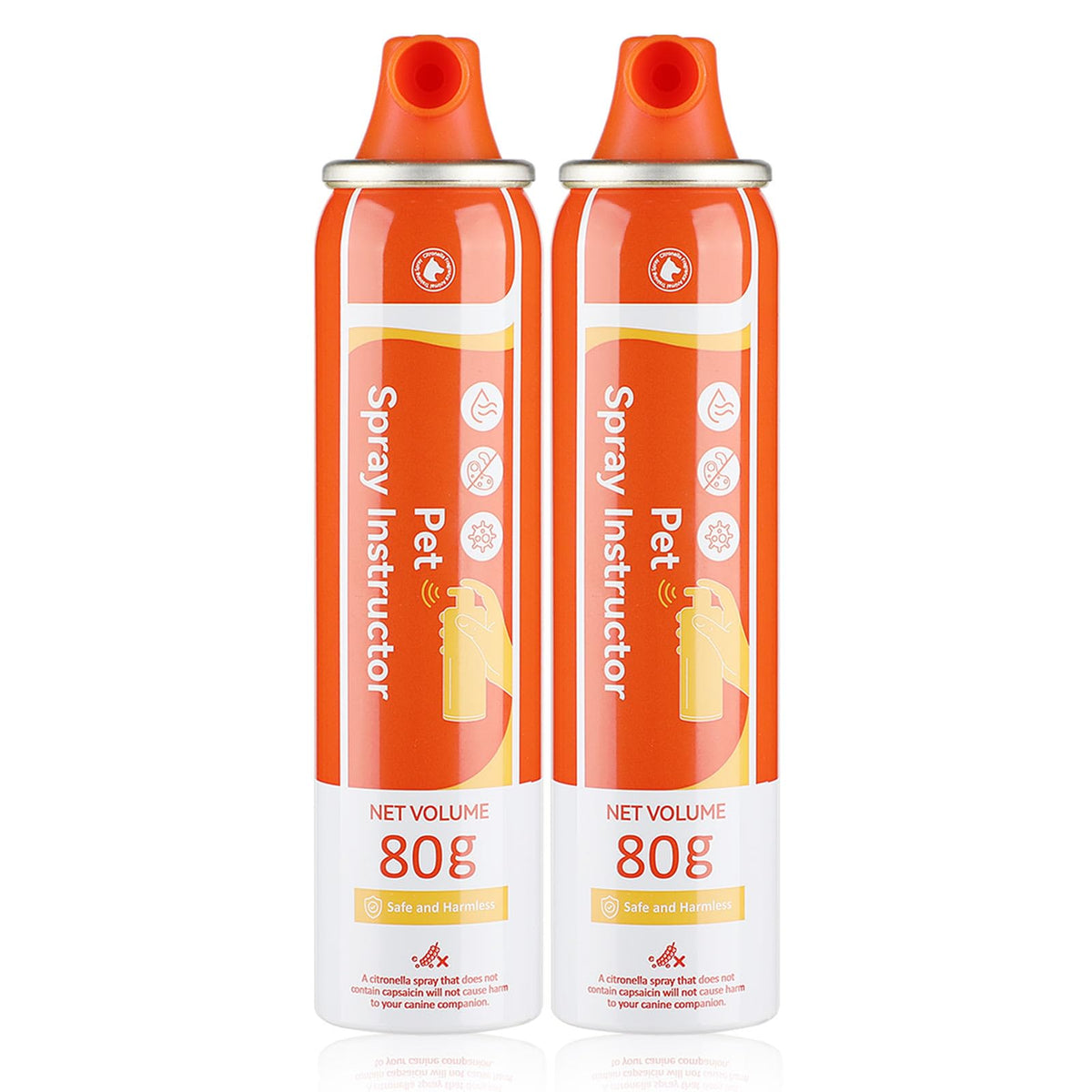ANSJDH dog corrector spray 80ml bottle for humane bark control.