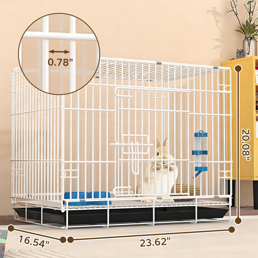 ANTREATU water bottle housing attached to the cage for easy hydration