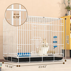 ANTREATU water bottle housing attached to the cage for easy hydration
