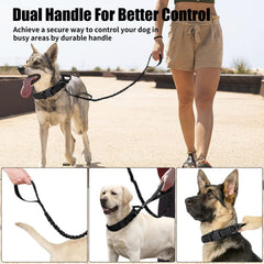 Antswish tactical collar with control handle, offers quick handling in busy areas.