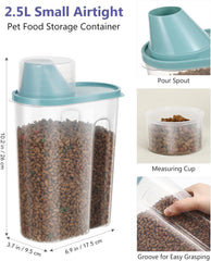 ANVS includes a 2.5 L small pet food container.
