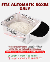 ANWA 150-count thick liners resist punctures and leaks during disposal