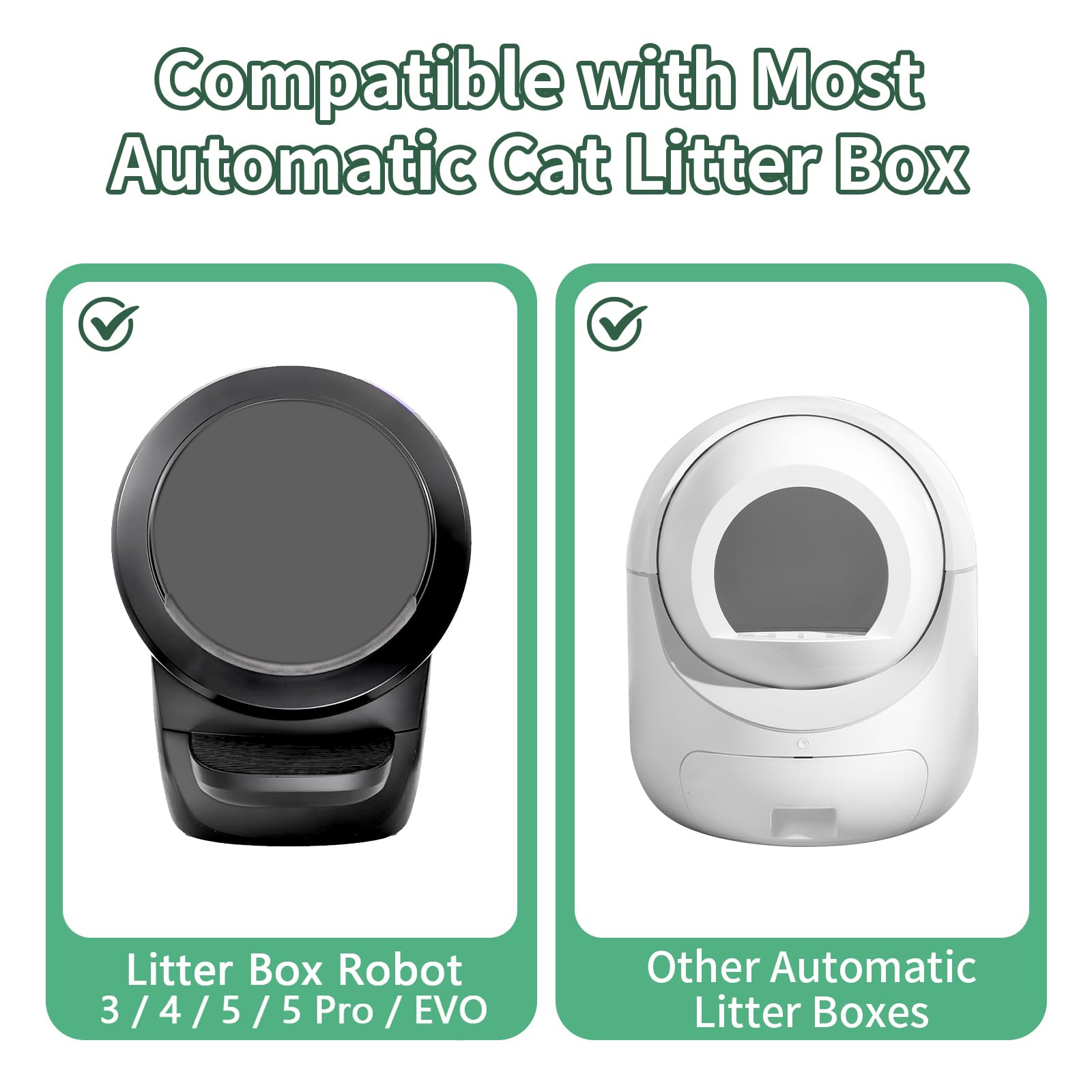 ANWA 25.2 by 15.4-inch liner fits most automatic litter boxes with reliable coverage
