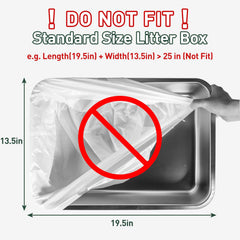 ANWA drawstring closure liners enable secure disposal.