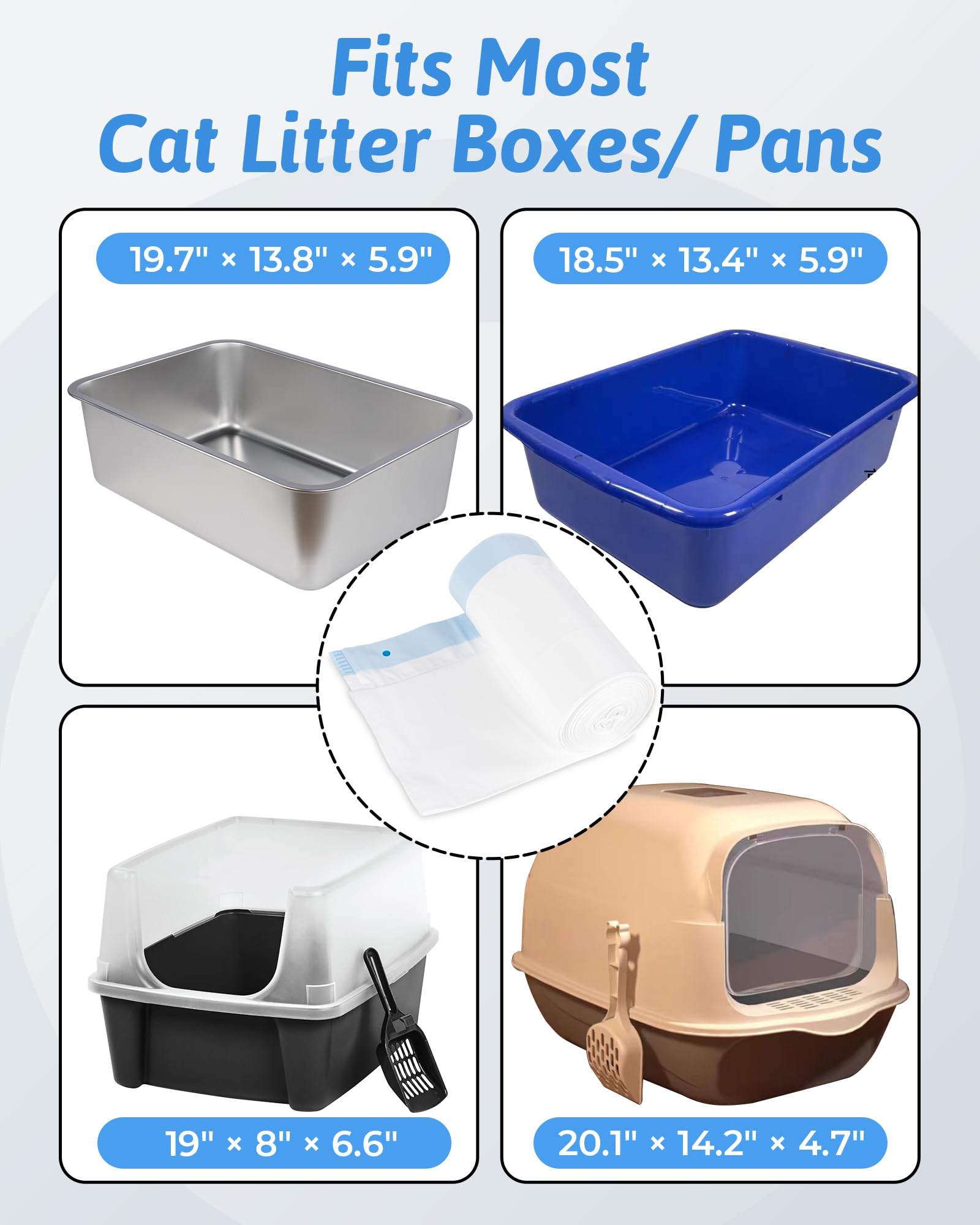 ANWA durable liner minimizes tearing when cats scratch during changes.